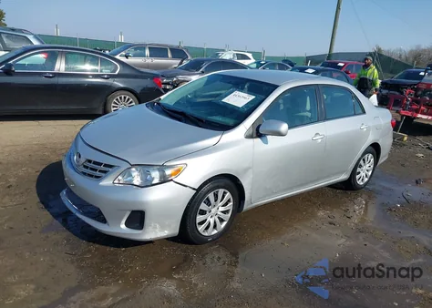 2013 Toyota Corolla Le from USA, damaged, VIN 2T1BU4EE1DC032380